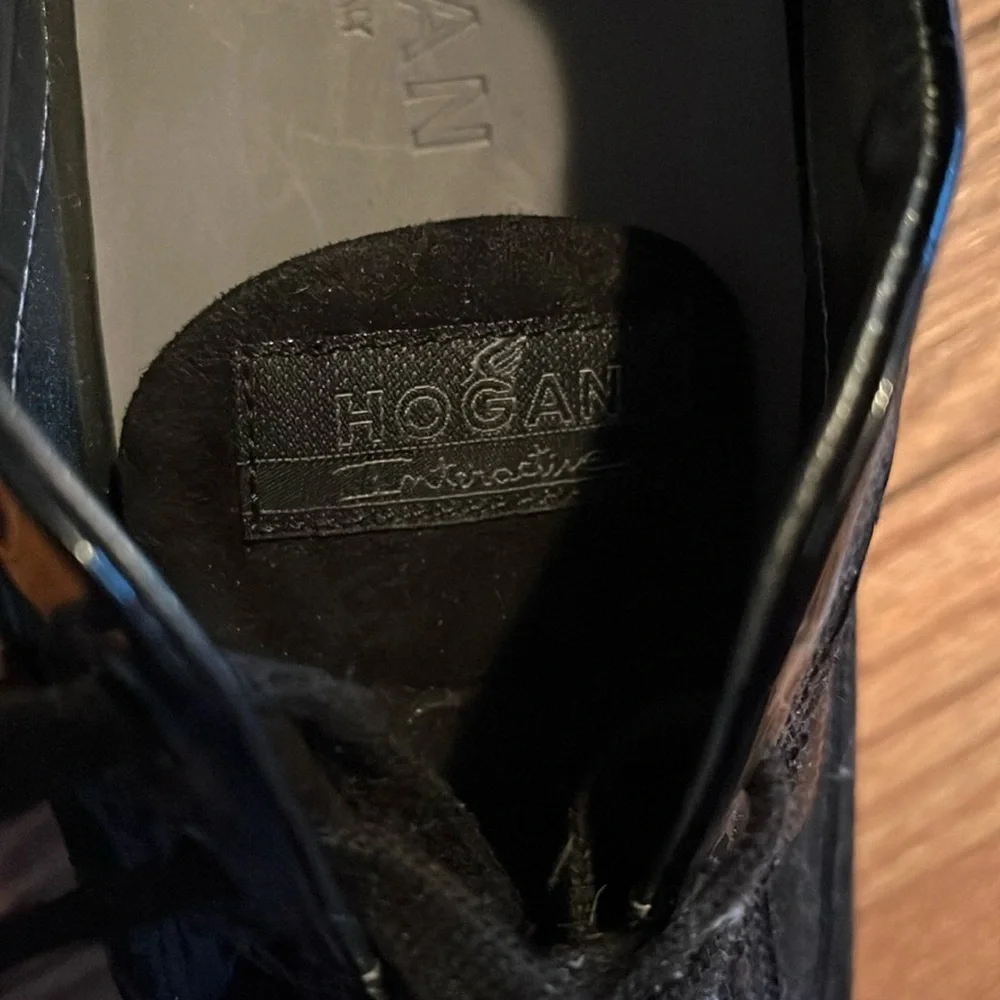 NWOT interactive sneakers Italian made HOGAN shoes european size 40.5 (US 10) - Picture 6 of 6